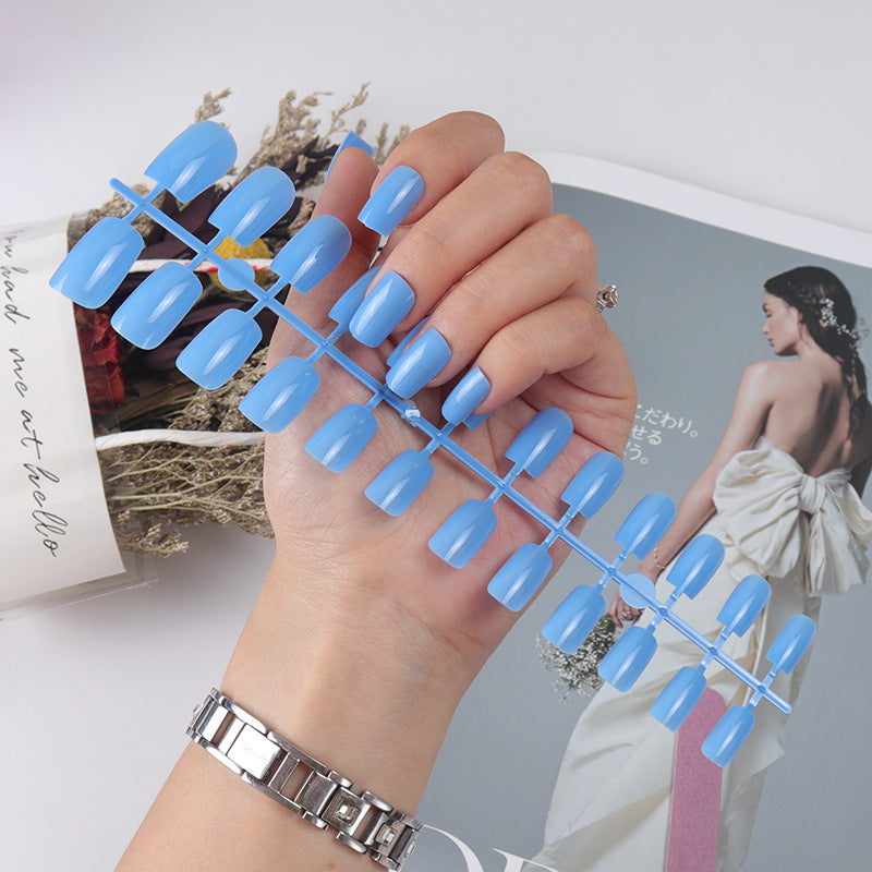 Natural Glossy Press-On Nail Tips Kalsten