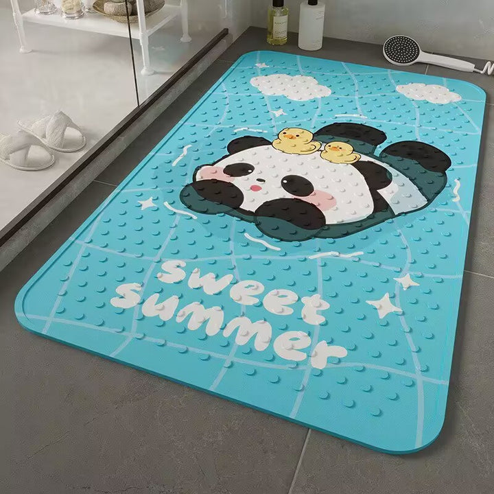 Cartoon-Themed Bath Mat Kalsten