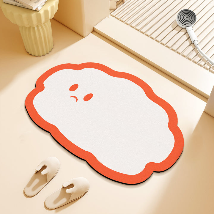 Playful Cloud-Shaped Bath Mat Kalsten