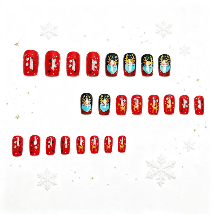 Creative Art Nails with Festive Christmas Design Kalsten
