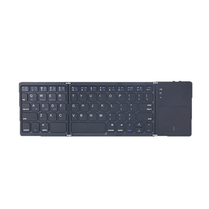 Ultra-Slim Foldable Bluetooth Keyboard with Touchpad Kalsten