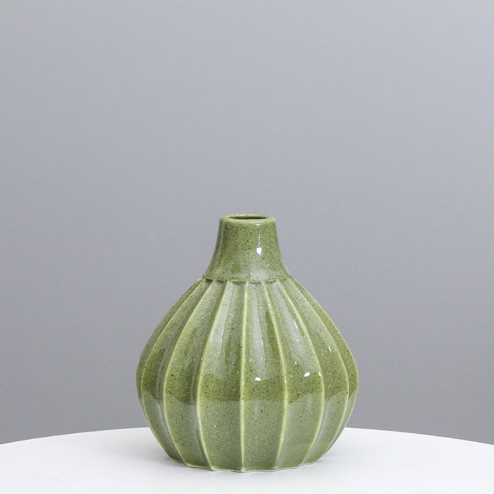 Artistic Curved Ceramic Vase Kalsten