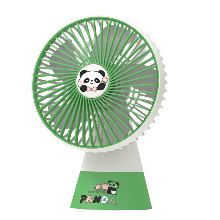 Ladies Portable Table Fan in Panda Design Kalsten