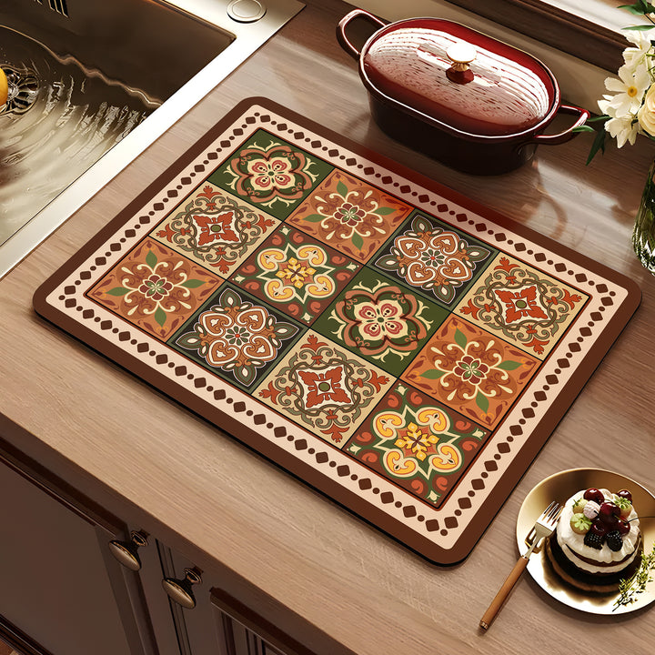 Decorative Kitchen Comfort Mat
