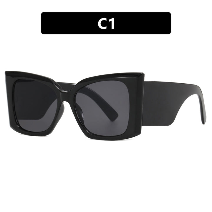 Women's oversized sunglasses with stylish cat-eye frame Kalsten