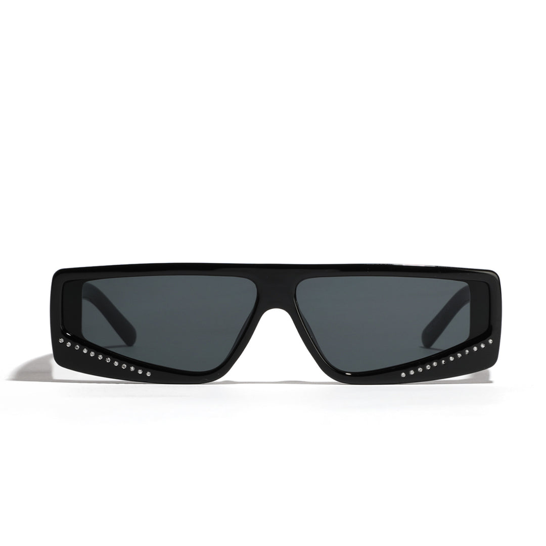 Women's oversized sunglasses with futuristic shape and stylish embellishments Kalsten