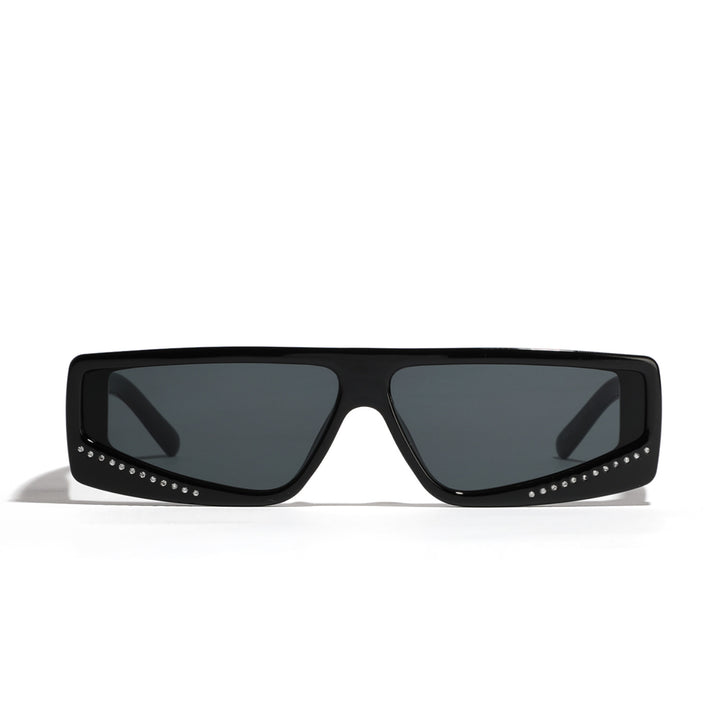 Women's oversized sunglasses with futuristic shape and stylish embellishments Kalsten