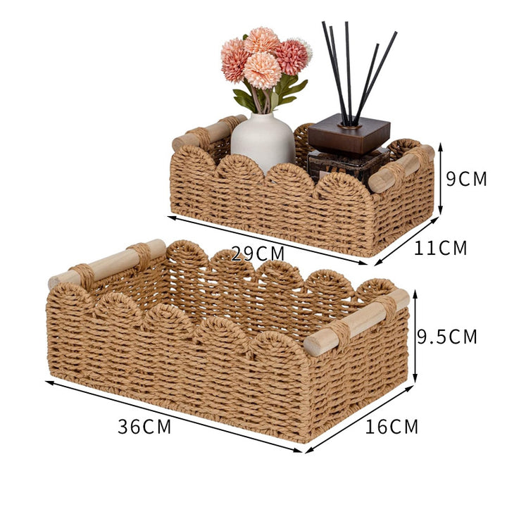 Woven Storage Caddy Basket Kalsten