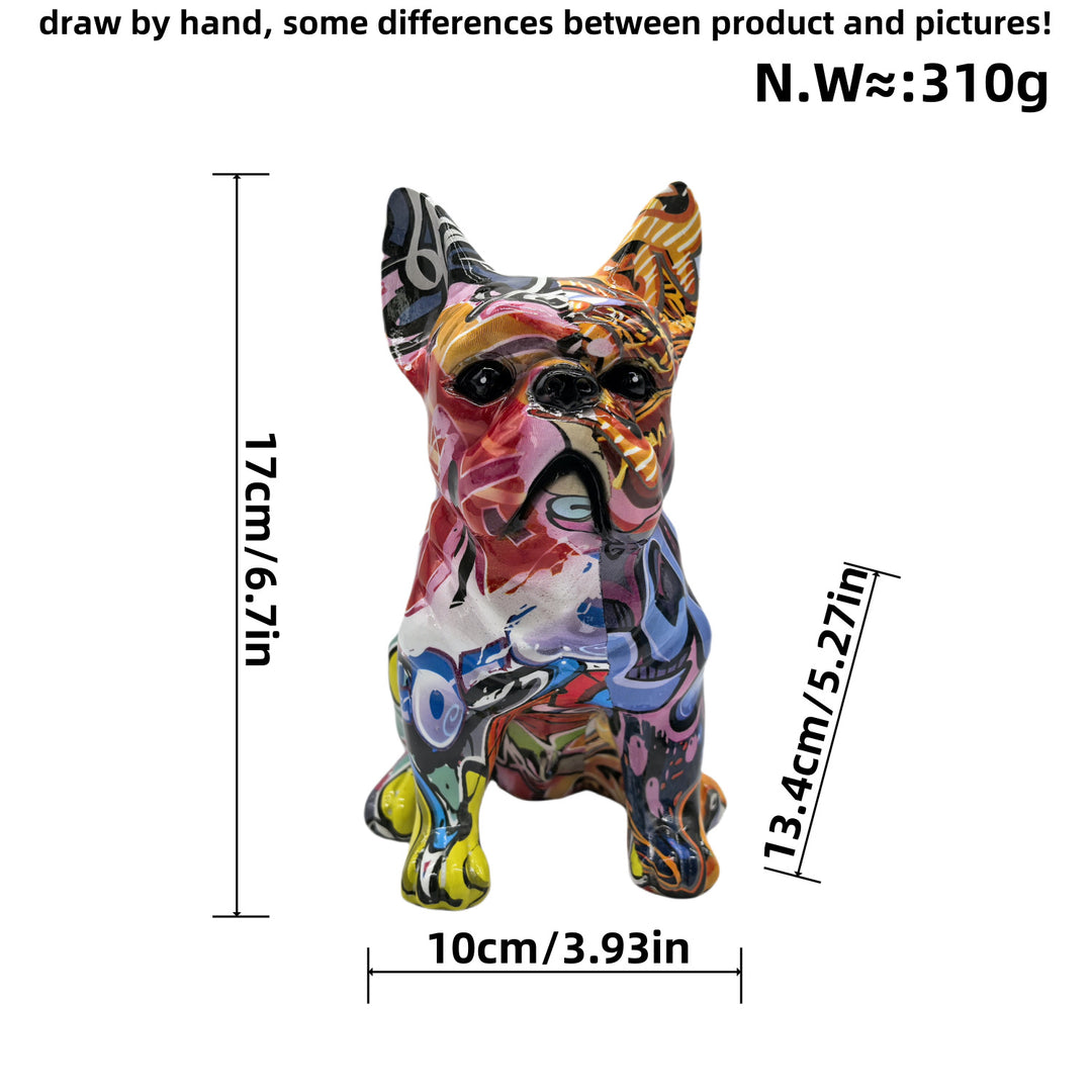 Decorative figure of a French Bulldog Kalsten