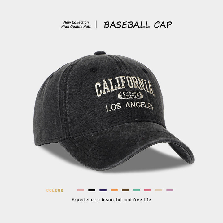 Vintage-Inspired Adjustable Baseball Cap