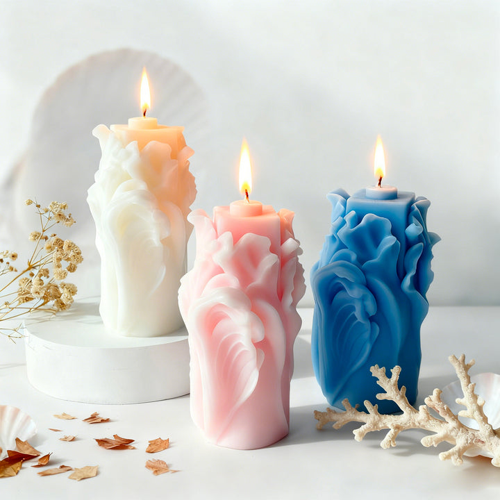 Artistic Floral Candle Holder  1791542082
