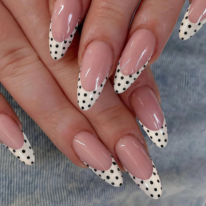 Artistic Polka Dot Nail Art Extensions Kalsten