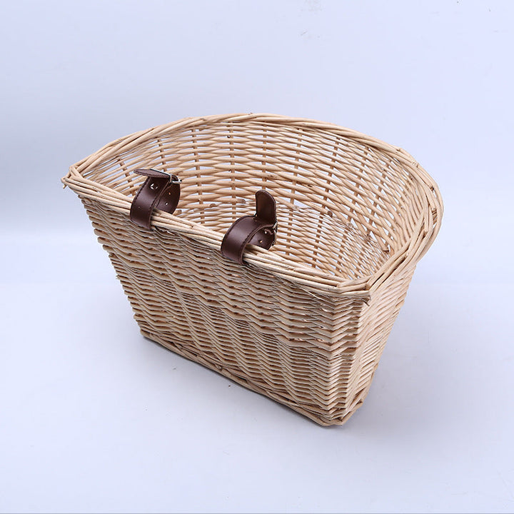 Woven Bicycle Carrier Basket Kalsten