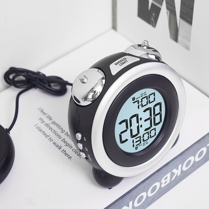 Digital Alarm Clock with Dual Alarm and Temperature Display Kalsten