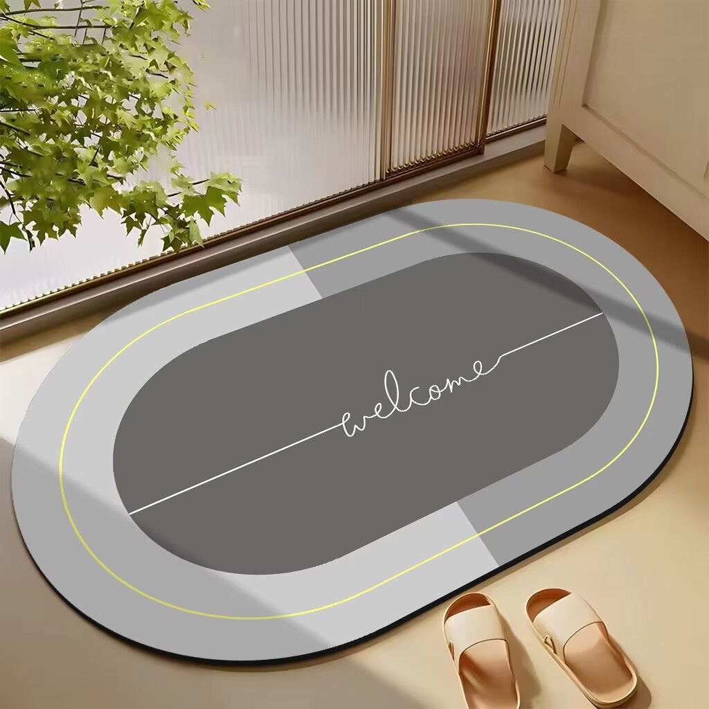 Oval Welcome Door Mat Kalsten