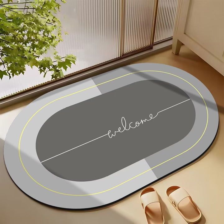 Oval Welcome Door Mat Kalsten