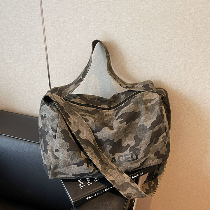 Versatile Camo Print Duffle Bag Kalsten
