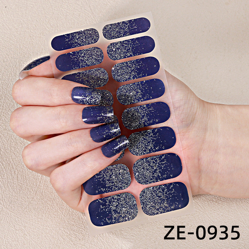 Artistic Press-On Nail Wraps