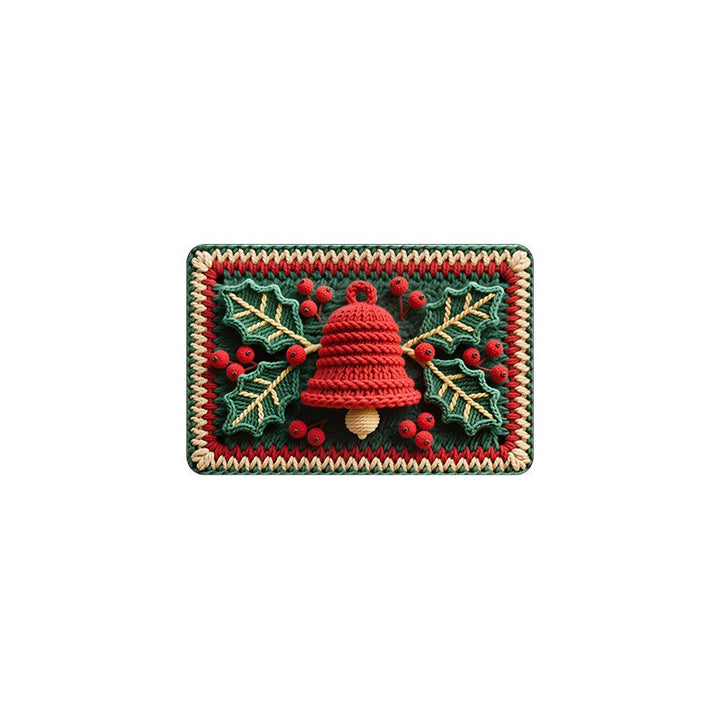 Festive Indoor Outdoor Welcome Mat Kalsten