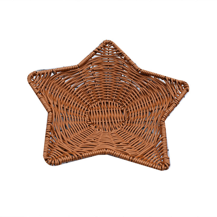 Handmade Star-Shaped Woven Basket Kalsten