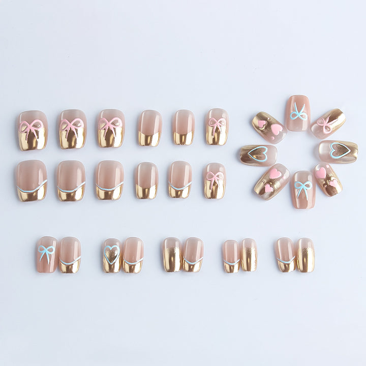 Premium Decorative Press-On Nail Art Kalsten