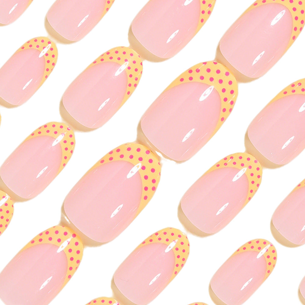 Chic Polka Dot Nail Design Kalsten