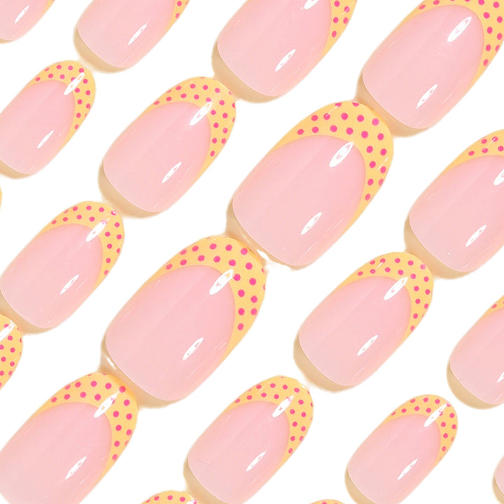 Chic Polka Dot Nail Design Kalsten