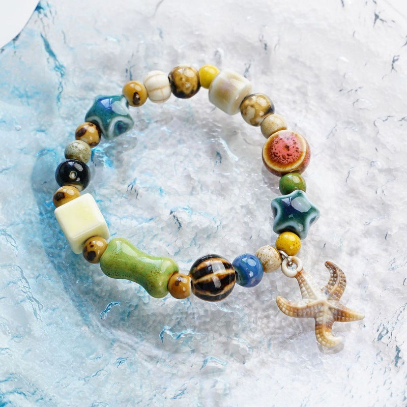 Heart-Shaped Beaded Bracelet Kalsten