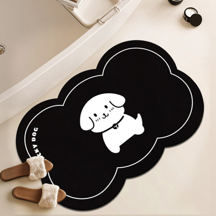 Decorative Elephant-Shaped Floor Mat