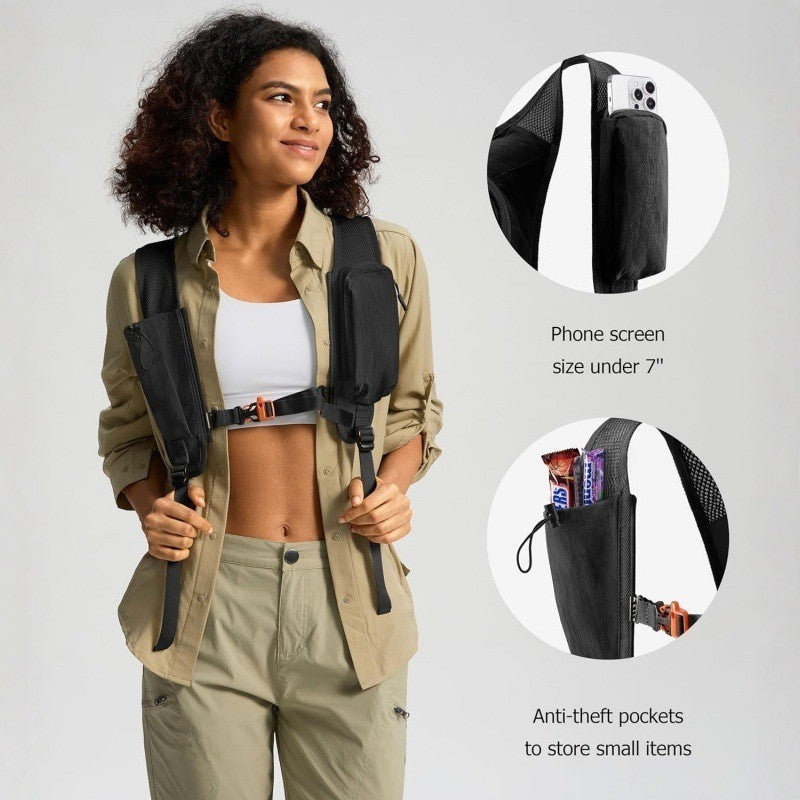 Travel leisure backpack with practical compartments Kalsten