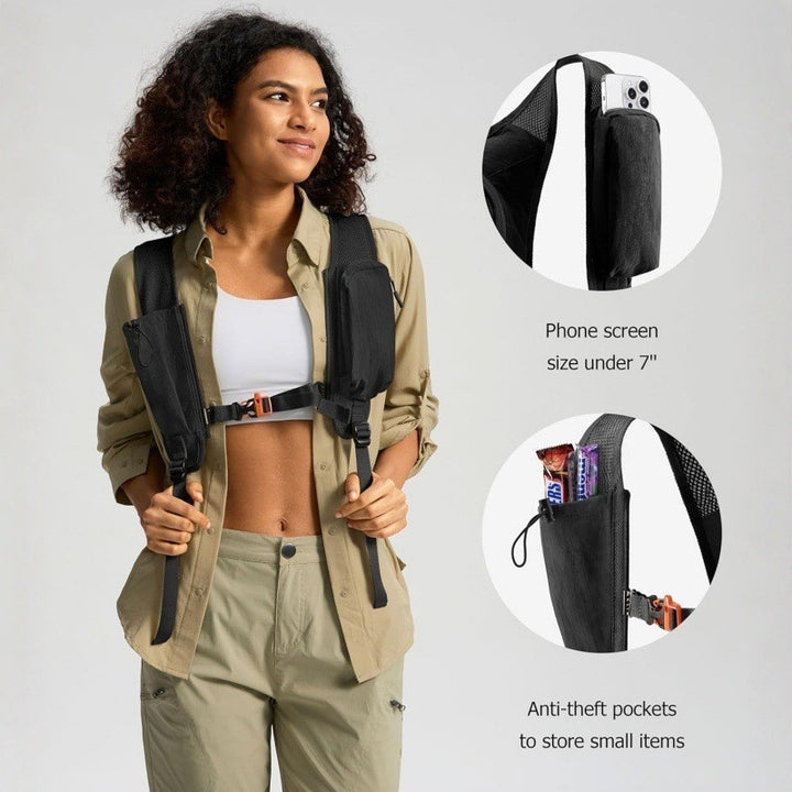 Travel leisure backpack with practical compartments Kalsten