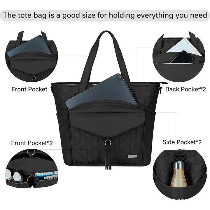 Practical handbag with multiple compartments Kalsten