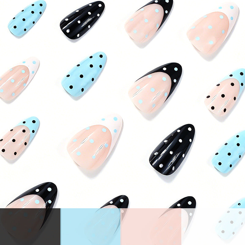 Decorative Polka Dot Nail Enhancements Kalsten