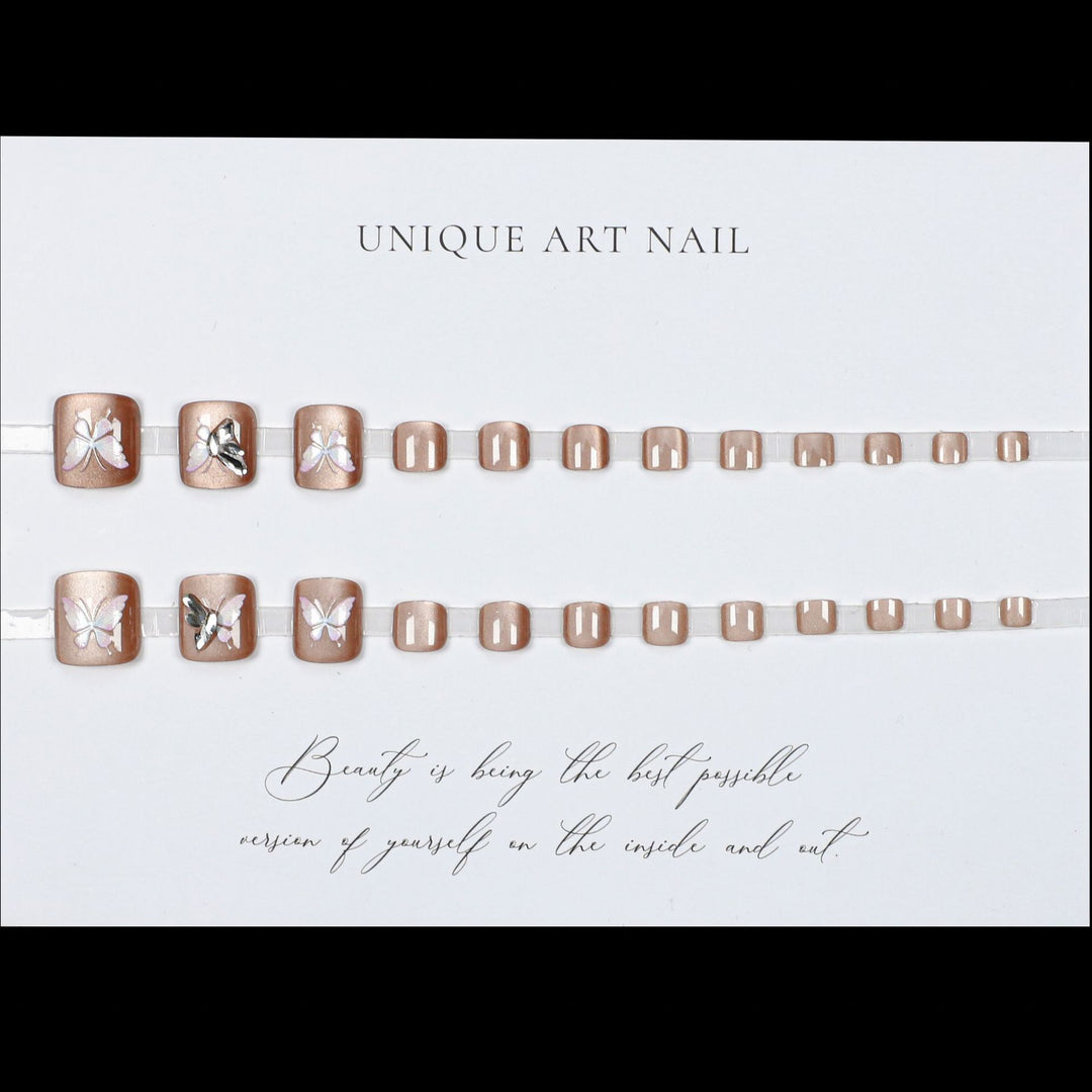 Decorative Butterfly Toe Nail Art Kalsten