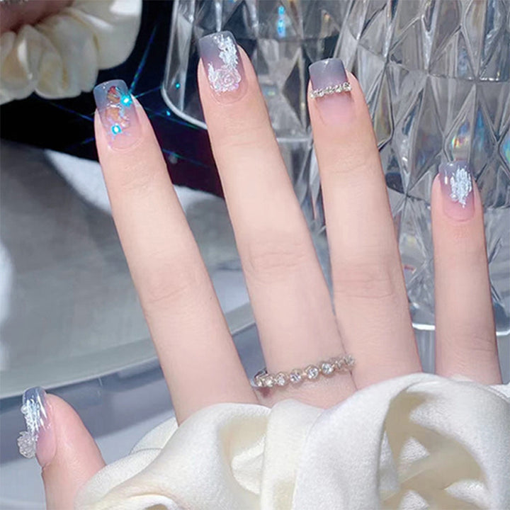 Artificial nails with heart design Kalsten