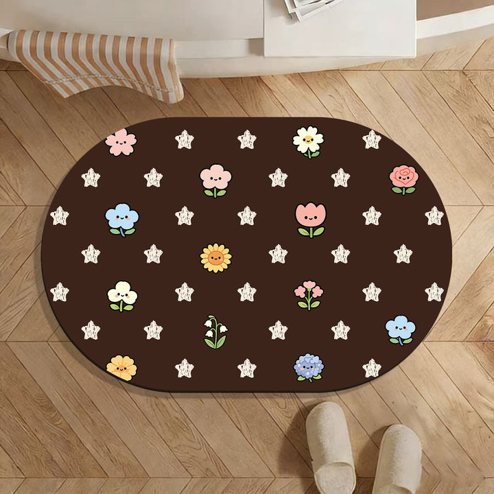 Decorative Polka Dot Area Mat