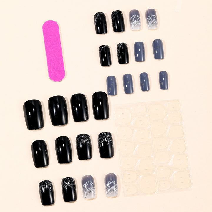 Glittering Decorative Nail Art Extensions Kalsten