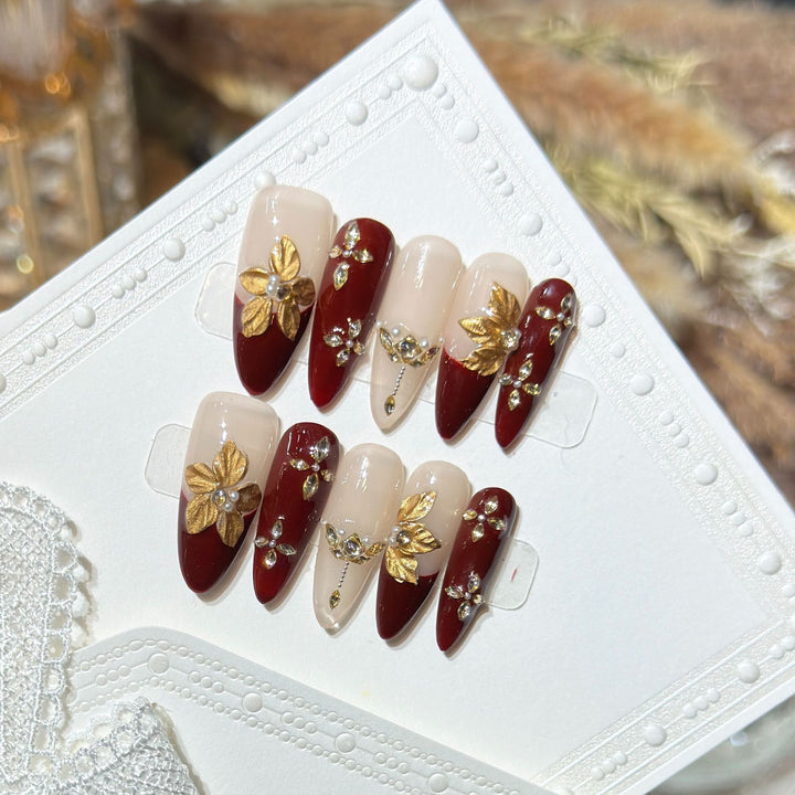 Glamourous Decorative Stiletto Nail Art Kit Kalsten