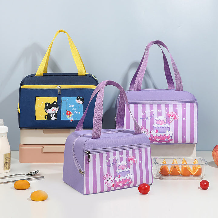 Cute Animal-Themed Insulated Lunch Bag Kalsten