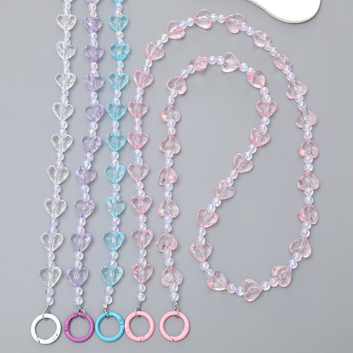 Heart-Shaped Beaded Eyewear Chain Kalsten 1790134470