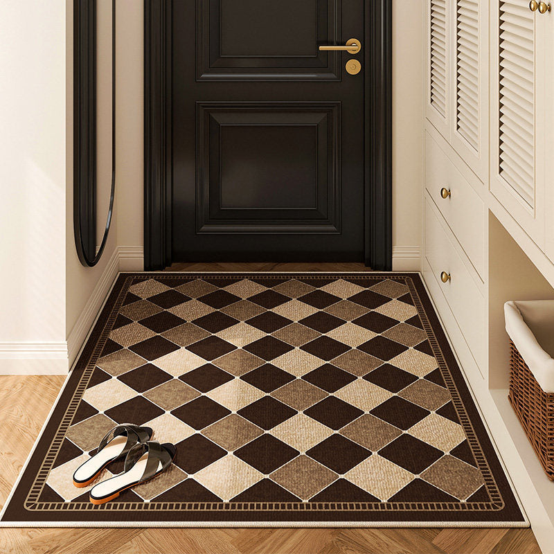 Geometric Patterned Entrance Mat