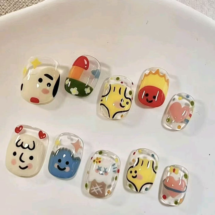 Artistic Character Nail Art Set Kalsten