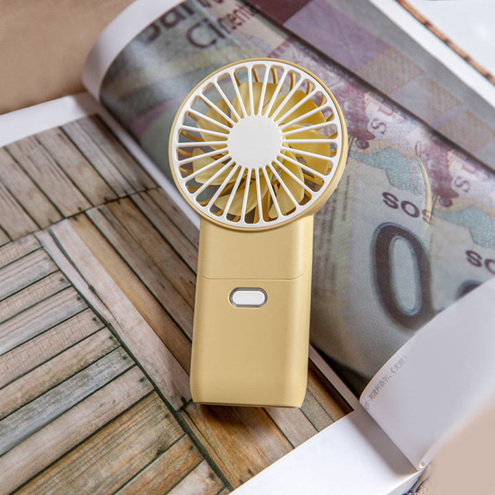 Ladies portable handheld fan with powerful battery technology Kalsten