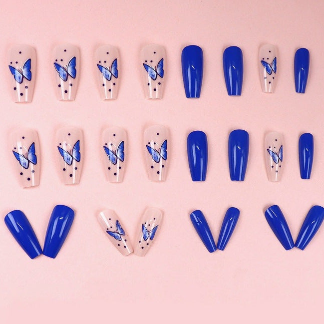 Artistic Butterfly Nail Enhancements Kalsten