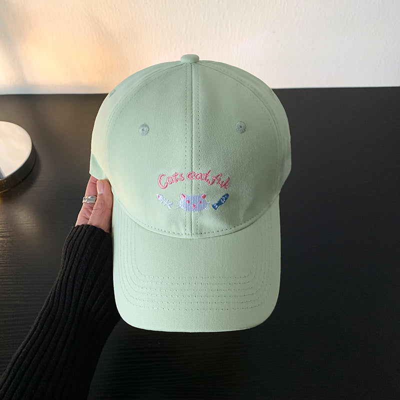 Playful Graphic Baseball Cap
