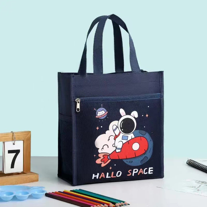 Space-Themed Insulated Lunch Carrier Kalsten