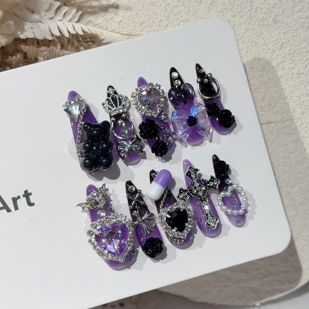 Premium Decorative Gothic Nail Art Set