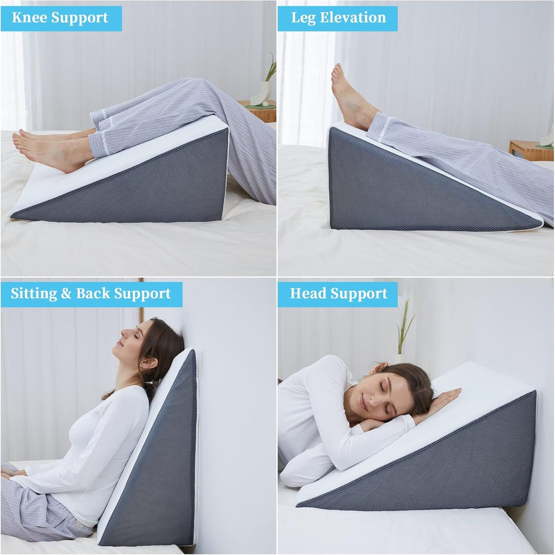 Adjustable Ergonomic Sleep Wedge Pillow