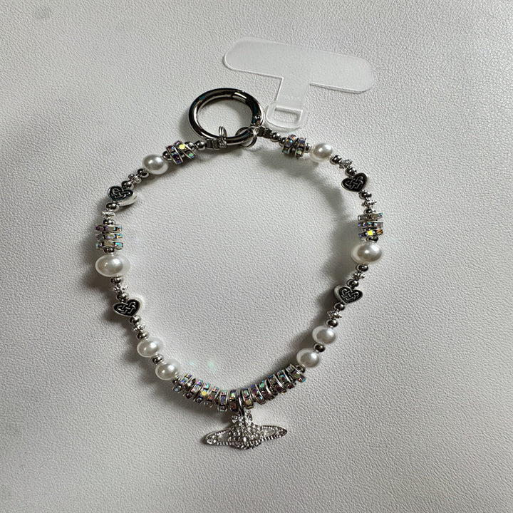 Decorative Pearl Charm Keychain Kalsten