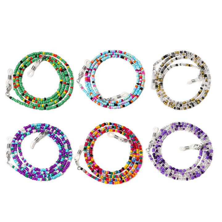 Multi-Pattern Beaded Eyewear Strap Kalsten
